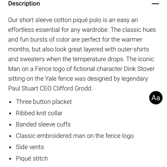 Paul Stuart Cotton Piqué Logo Polo in butter yellow - Picture 5 of 6